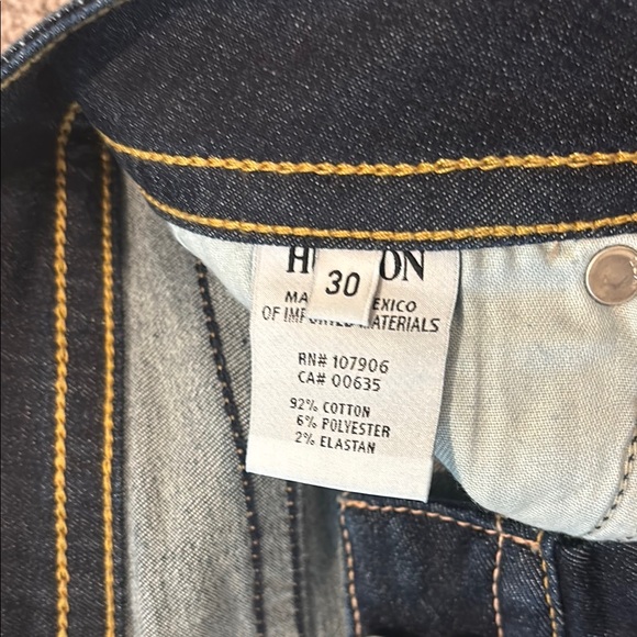 Hudson Jeans Women's Blue Denim Shorts - Picture 5 of 5